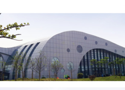 万源会议中心外景网架工程